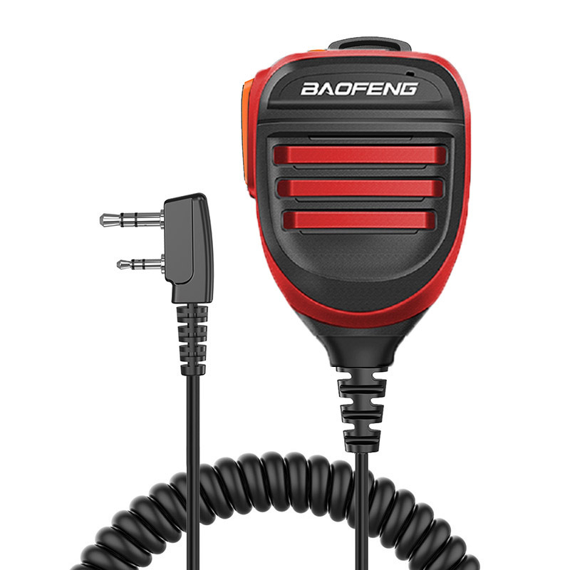 Baofeng interphone täiustatud käsimikrofon sobib Baofeng UV-5R/UV-82/BF-888S käepidemetele, universaalne K-pea.