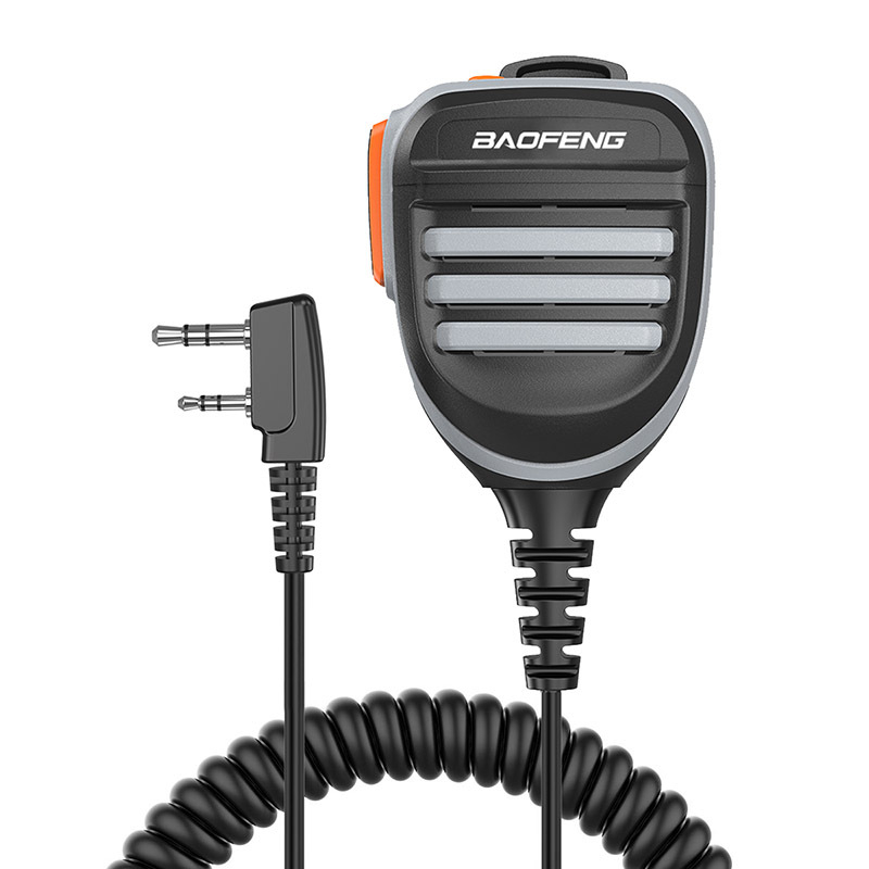 Baofeng interphone täiustatud käsimikrofon sobib Baofeng UV-5R/UV-82/BF-888S käepidemetele, universaalne K-pea.