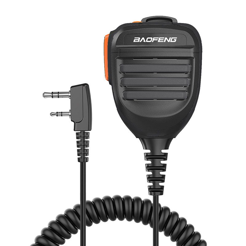 Baofeng interphone täiustatud käsimikrofon sobib Baofeng UV-5R/UV-82/BF-888S käepidemetele, universaalne K-pea.
