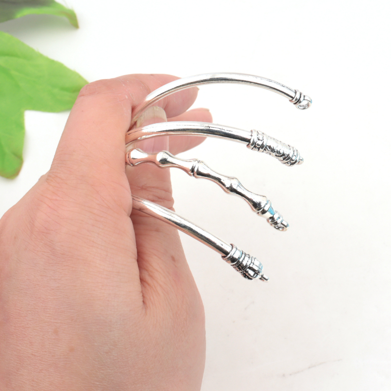 20 mustriga poolkäevõru, kaelakee ühendusdetail, kaardus käevõru, Joker aksessuaarid, isetehtud käsitöö käevõru materjal