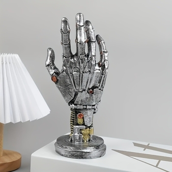 Pankroko stiliaus vidaus ir lauko dekoravimo roboto rankos modelis, žaidimo rankenos laikiklis, žiedo apyrankė, darbalaukio laikiklis, nuotrauka