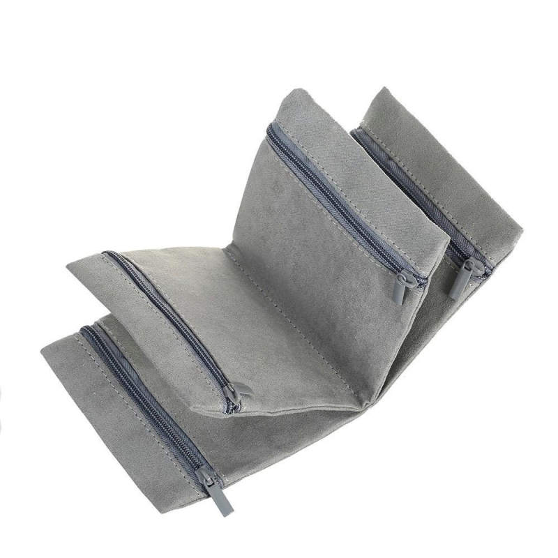 Vrećica za pohranu nakita s patentnim zatvaračem - ženski organizator za nakit, sklopiva vrećica za nakit, kutija za pohranu nakita za