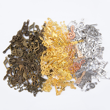 DIY retro sulamist segatud ripats muusikariistade seeria mood kaelakee käevõru ripats ehete aksessuaarid hulgimüük