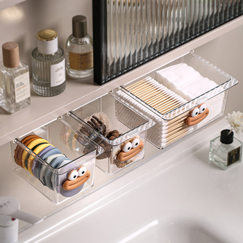 Peegelkapi sahtliga tualettruumi hoiukast vatitupsuga puuvillane hoiuruum tolmukindel väljatõmmatav riiul hulgimüük