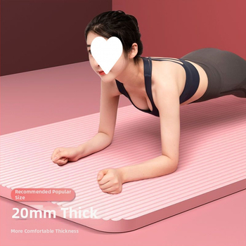 Αντιολισθητικό χαλάκι γιόγκα για οικιακή χρήση, διευρυμένο και παχύ, ηχομονωτικό και απορροφητικό χαλάκι, ειδικό χαλάκι χορού για κορίτσια σε εσωτερικούς χώρους για αθλήματα φοιτητικών κοιτώνων