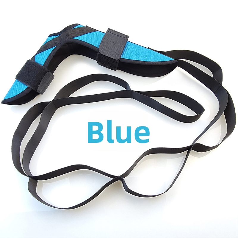 Tootja hulgimüügi venitusvöö segmenteeritud reguleeritav jooga abipingutusvöö pahkluu ja jala venitusrehabilitatsiooni venitusvöö