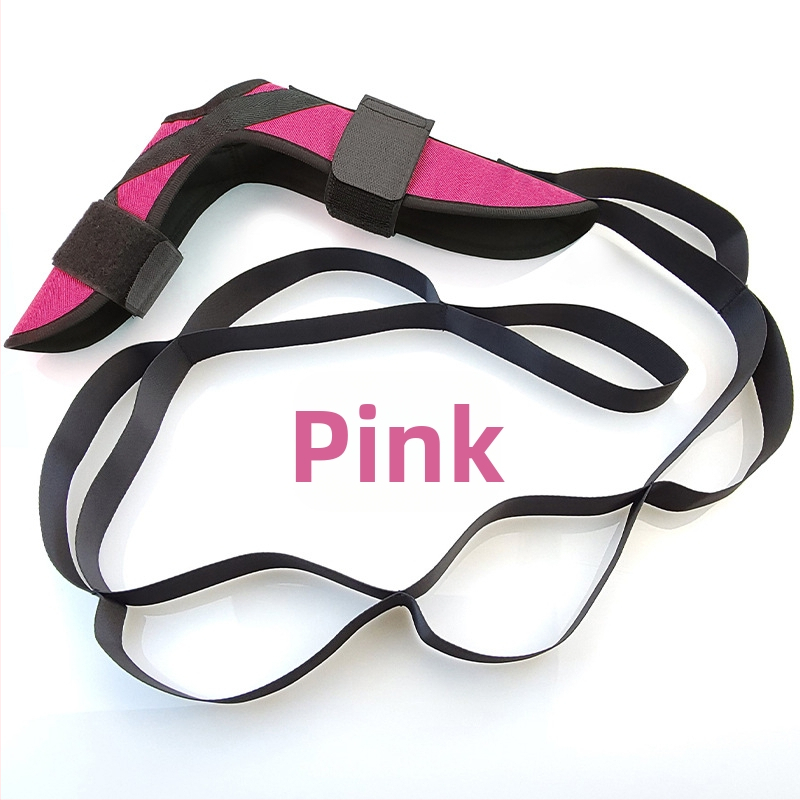 Tootja hulgimüügi venitusvöö segmenteeritud reguleeritav jooga abipingutusvöö pahkluu ja jala venitusrehabilitatsiooni venitusvöö