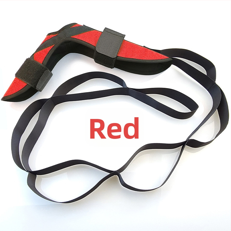 Tootja hulgimüügi venitusvöö segmenteeritud reguleeritav jooga abipingutusvöö pahkluu ja jala venitusrehabilitatsiooni venitusvöö