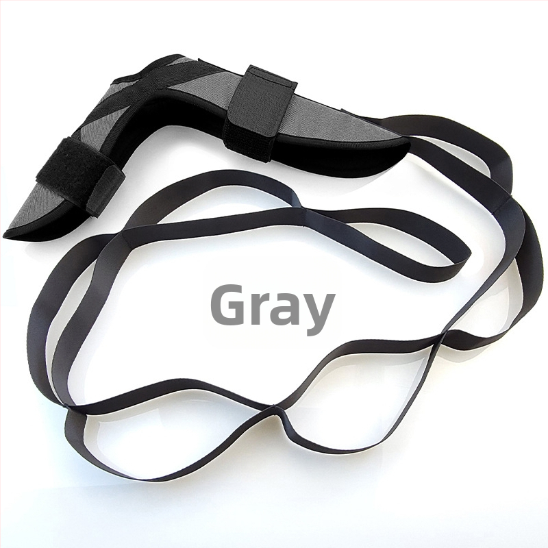 Tootja hulgimüügi venitusvöö segmenteeritud reguleeritav jooga abipingutusvöö pahkluu ja jala venitusrehabilitatsiooni venitusvöö