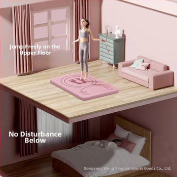 Juhtmeta hüppematt, paksendatud heliisolatsiooniga ja lööke neelav matt, kodune professionaalne sörkjooksumatt, vaikne ruudukujuline põrandamatt, libisemiskindel joogamatt