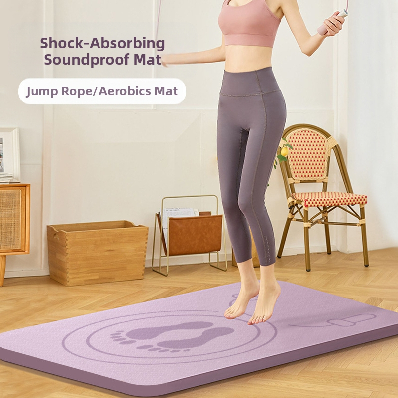 Juhtmeta hüppematt, paksendatud heliisolatsiooniga ja lööke neelav matt, kodune professionaalne sörkjooksumatt, vaikne ruudukujuline põrandamatt, libisemiskindel joogamatt