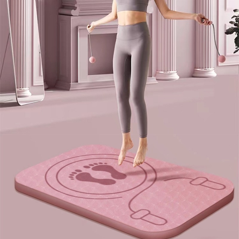 Juhtmeta hüppematt, paksendatud heliisolatsiooniga ja lööke neelav matt, kodune professionaalne sörkjooksumatt, vaikne ruudukujuline põrandamatt, libisemiskindel joogamatt