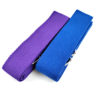 Ζώνη ελαστικού από καθαρό βαμβάκι για γιόγκα με σχοινί, ζώνη ελαστικού αθλητικής γυμναστικής, ζώνη ελαστικού ρυθμιζόμενη για γιόγκα, βοηθητική ζώνη ανοιχτού ώμου