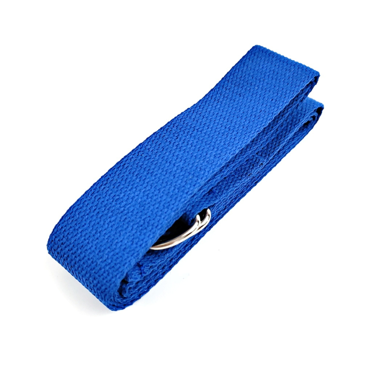 Puhast puuvillast venivöö jooganööriga venivöö spordi- ja fitness-venivöö reguleeritav jooga abivöö avatud õlaga