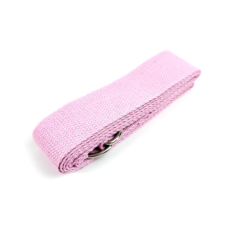 Puhast puuvillast venivöö jooganööriga venivöö spordi- ja fitness-venivöö reguleeritav jooga abivöö avatud õlaga