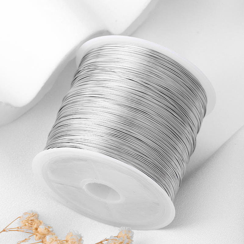 Värvi säilitav 18K kullatud vasktraat, väike rull, 100m / rull, isetehtud, juukseaksessuaarid, aksessuaarid, peakatted, aksessuaarid, juuksenõel F22