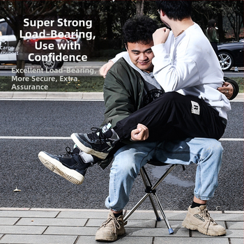 Третото поколение универсален преносим външен стол с патерица, многофункционален сгъваем стол с двойна функция за ходене с бастун и стол с патерица за възрастни хора