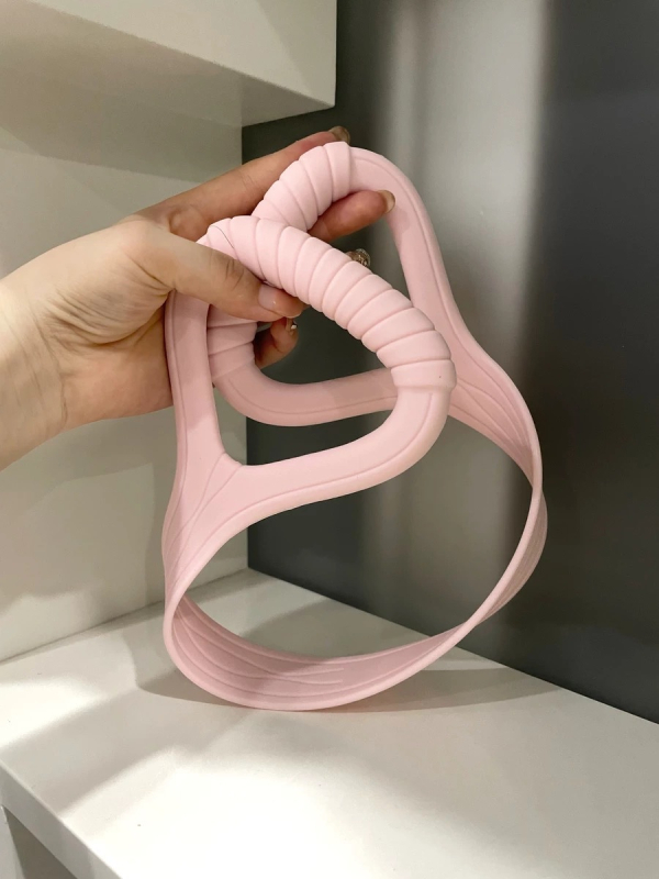 Super Factory 8-tähemärgiline tõmbevöö silikoonist, vastupidav, tugev, avatud õlaga, ilus seljaosa, elastne vöö tõmbenöör