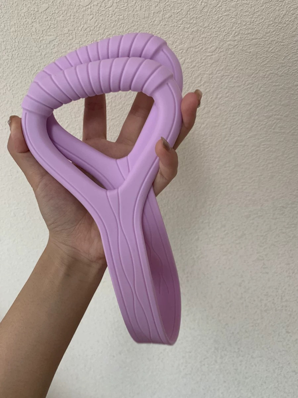 Super Factory 8-tähemärgiline tõmbevöö silikoonist, vastupidav, tugev, avatud õlaga, ilus seljaosa, elastne vöö tõmbenöör