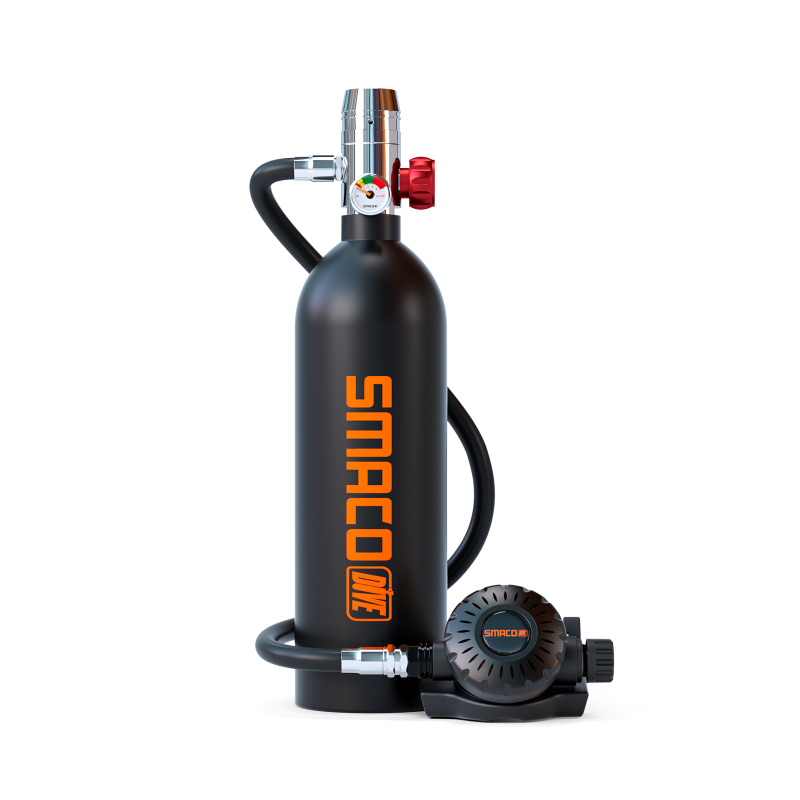 Smacodive S400 Butelie de oxigen Echipament de scufundări Respirator de scufundări de rezervă pentru exterior