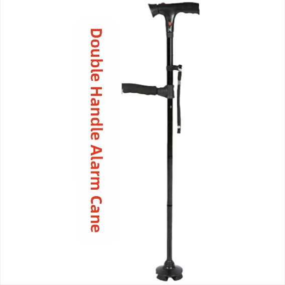 Противоплъзгаща се бастун, четирикраки патерици, телескопични сгъваеми леки патерици от алуминиева сплав, многофункционални патерици с леко регулиране