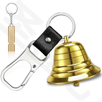 Σφυρίχτρα επιβίωσης με αρκούδα, πεζοπορία, κάμπινγκ, ορειχάλκινο σακίδιο πλάτης, κρεμαστό κόσμημα, ιππασία, ψάρεμα, αναρρίχηση, κάμπινγκ, καμπάνα