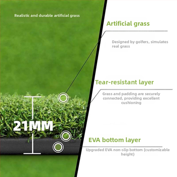 Εργοστάσιο άμεσης προμήθειας διασυνοριακού θερμού χαλιού γκολφ εξωτερικού χώρου χαλιού γκολφ swing χαλάκι γκολφ χαλάκι γκολφ