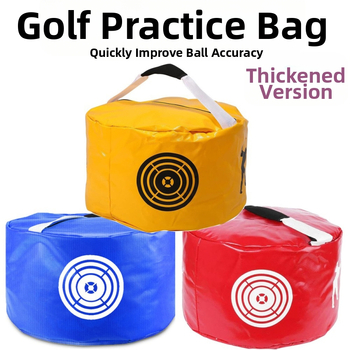 Golfikiike harjutamise seade, löögikott jõu ja täpsuse parandamiseks, kiikekott algajatele, abitarvikud