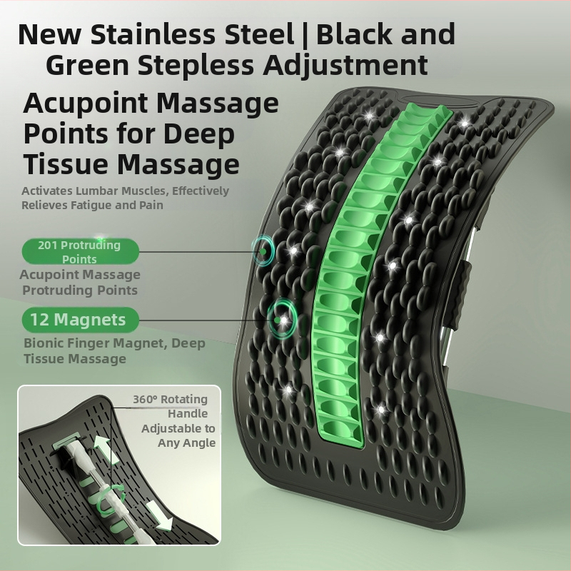 Nimmelihaste leevendaja, vöökoha tõste, venitus- ja veojõuharjutus, seljamassaažiseade, jumalik varustus, selgroo korrigeerimise harjutus, vöökoha tugiplaat