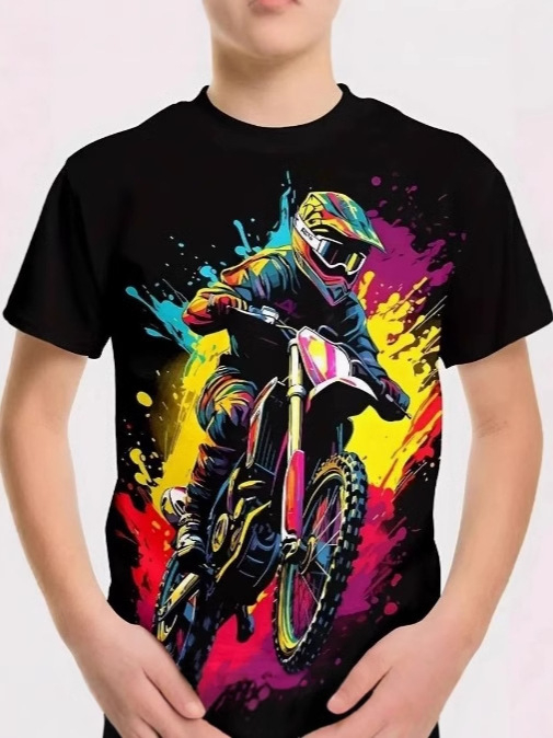 2025. aasta moesuund meeste kolju 3D-printimisega moodne plahvatusohtlik populaarne trükitud T-särk