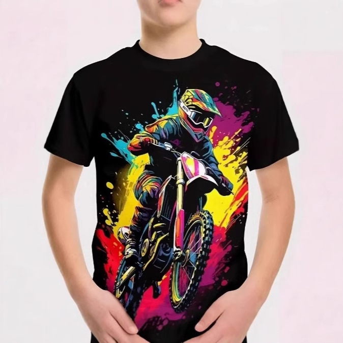 2025. aasta moesuund meeste kolju 3D-printimisega moodne plahvatusohtlik populaarne trükitud T-särk