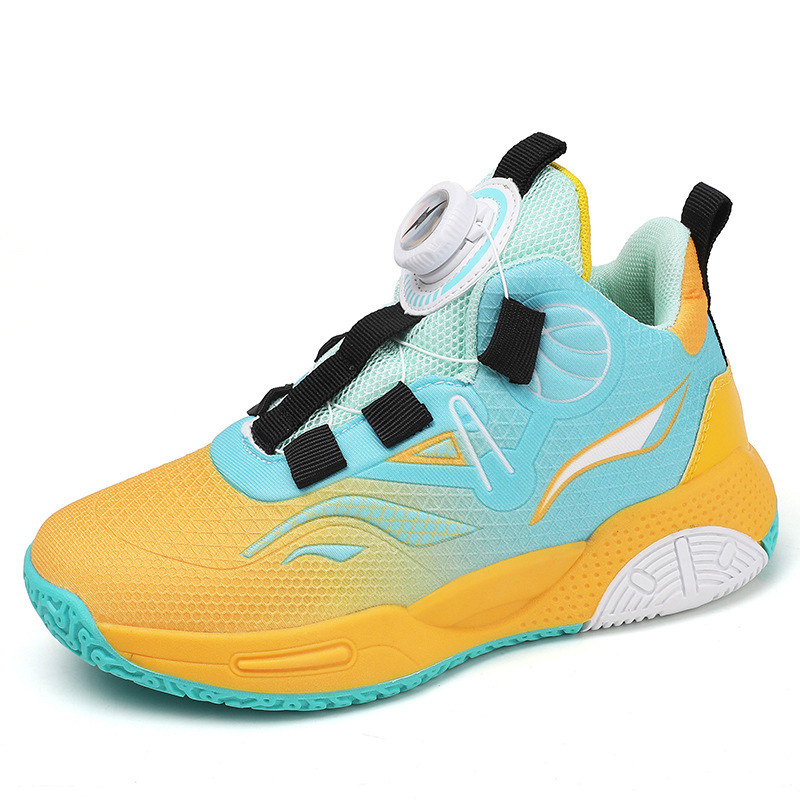 Pöörleva pandlaga poiste kingad kevadel uued võrkkangast laste korvpallijalatsid õpilastele ja teismelistele tegelikud võitlustossud helisevad