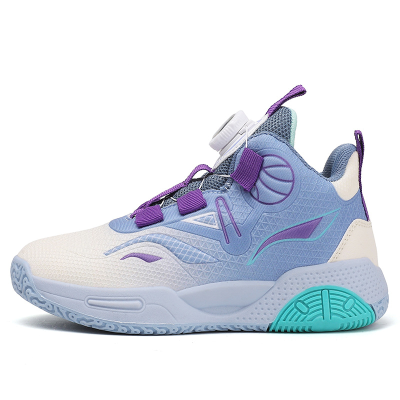 Pöörleva pandlaga poiste kingad kevadel uued võrkkangast laste korvpallijalatsid õpilastele ja teismelistele tegelikud võitlustossud helisevad