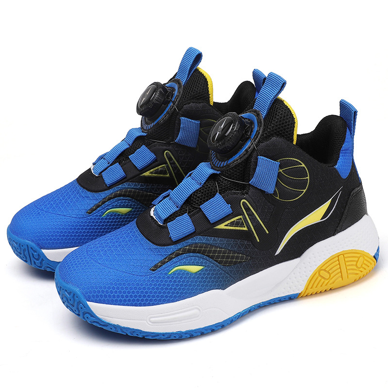 Pöörleva pandlaga poiste kingad kevadel uued võrkkangast laste korvpallijalatsid õpilastele ja teismelistele tegelikud võitlustossud helisevad