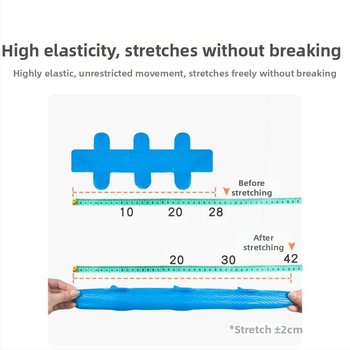 Achilo sausgyslės raumenų lopas, iš anksto supjaustytas, vientisas sportinis raumenų lopas, sportininkams skirtas dinaminis pleistras, apsauginė įranga.