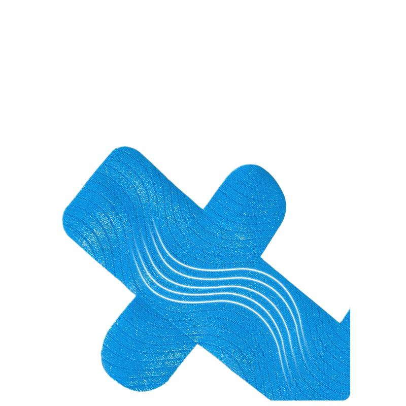 Achilo sausgyslės raumenų lopas, iš anksto supjaustytas, vientisas sportinis raumenų lopas, sportininkams skirtas dinaminis pleistras, apsauginė įranga.