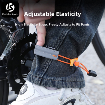 Uus helkurrihm, pükste vöö, kaitsev pükste sääre tihe vöö, maantee-mägiratta öise sõidu ohutushoiatusvöö