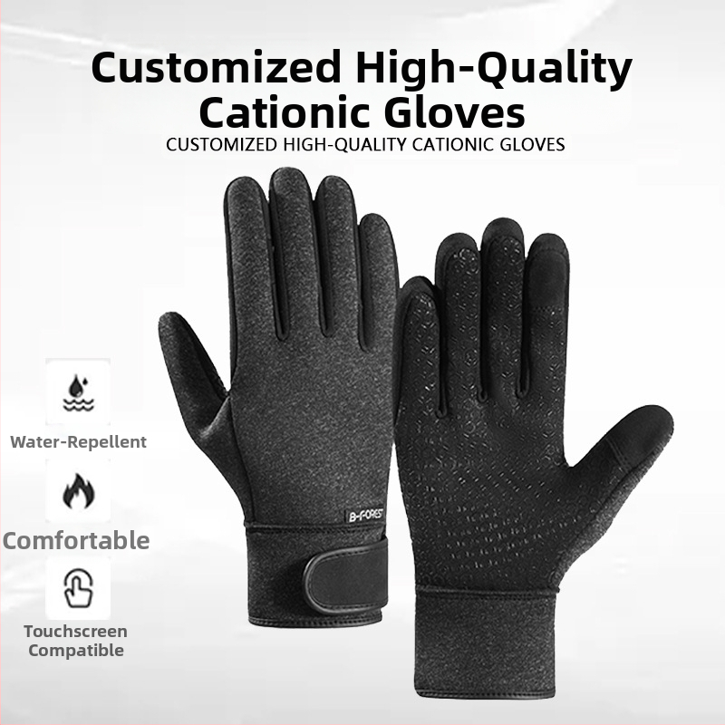 Lauko sporto įrangos jojimo pirštinės, rudens ir žiemos šiltos, vilnos pamušalu, vandeniui atsparios, neslystančios, jutiklinio ekrano, vyriškos ir moteriškos pirštinės.