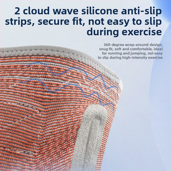 Αθλητικό προστατευτικό γονάτου ανδρικού εξοπλισμού μπάσκετ προστατευτικό κάλυμμα γόνατος άρθρωσης ιμάντα καλοκαιρινού τραυματισμού επαγγελματικού μηνίσκου μπάντμιντον