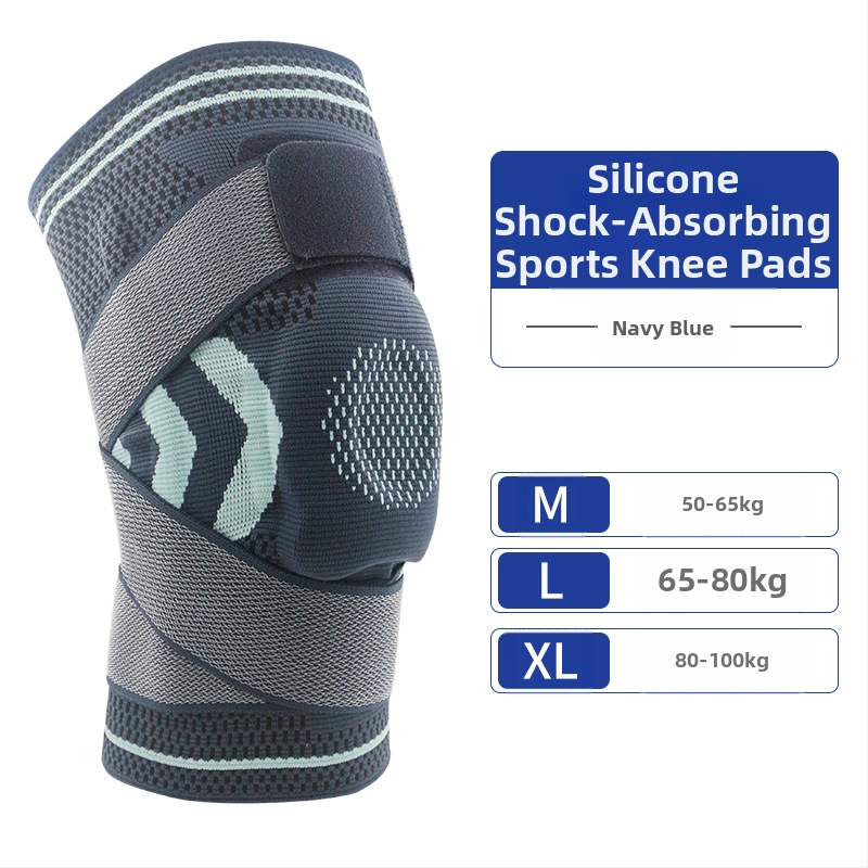 Αθλητικό προστατευτικό γονάτου ανδρικού εξοπλισμού μπάσκετ προστατευτικό κάλυμμα γόνατος άρθρωσης ιμάντα καλοκαιρινού τραυματισμού επαγγελματικού μηνίσκου μπάντμιντον