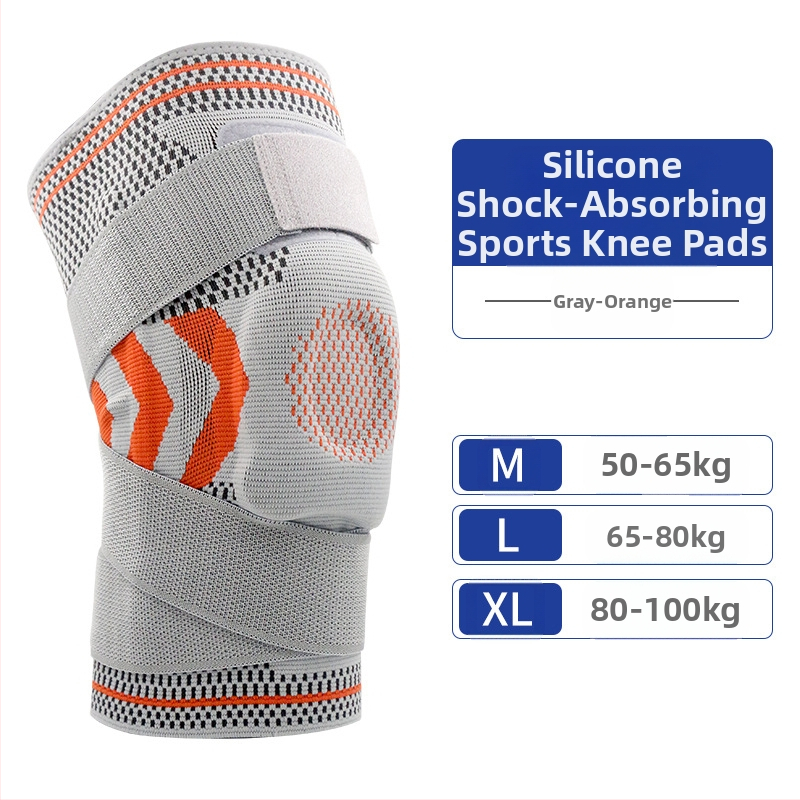 Αθλητικό προστατευτικό γονάτου ανδρικού εξοπλισμού μπάσκετ προστατευτικό κάλυμμα γόνατος άρθρωσης ιμάντα καλοκαιρινού τραυματισμού επαγγελματικού μηνίσκου μπάντμιντον