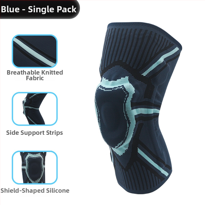Αθλητικό προστατευτικό γονάτου ανδρικού εξοπλισμού μπάσκετ προστατευτικό κάλυμμα γόνατος άρθρωσης ιμάντα καλοκαιρινού τραυματισμού επαγγελματικού μηνίσκου μπάντμιντον