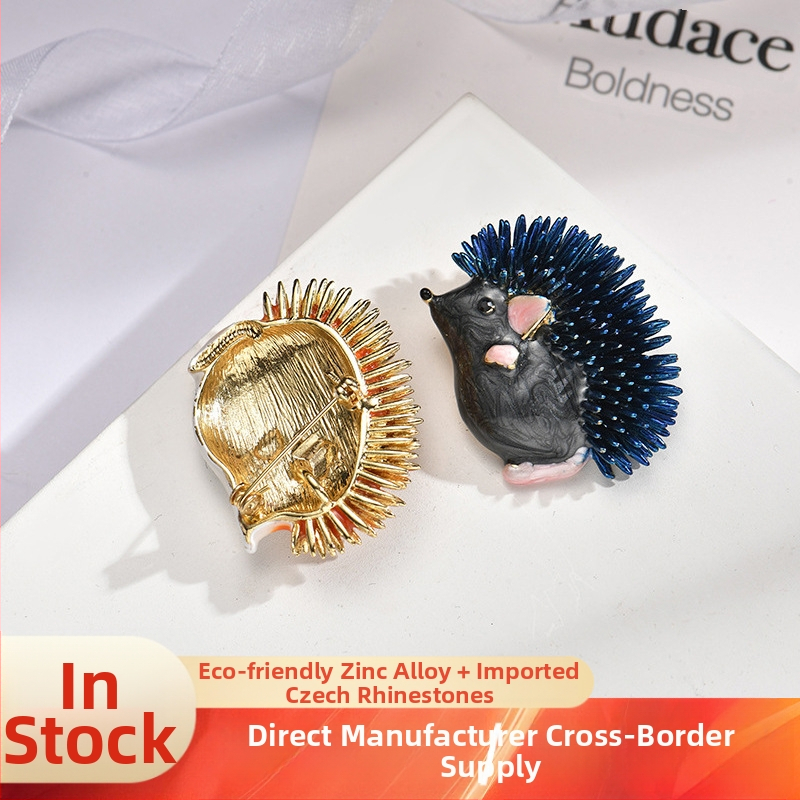 Armas väike siilipross, loominguline isiksus, sulamist koomiksifranki loomakujuline korsett, rõivaaksessuaarid, salli pandla, nööpnõel