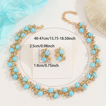 Σκουλαρίκια μόδας κολιέ γυναίκες Μέση Ανατολή κοσμήματα γάμου οικολογικά κοσμήματα σε απόθεμα