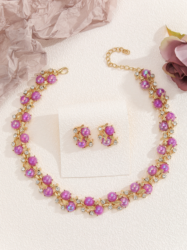 Divatos fülbevalók nyakláncok nőknek közel-keleti esküvői ékszerek környezetbarát ékszerek raktáron