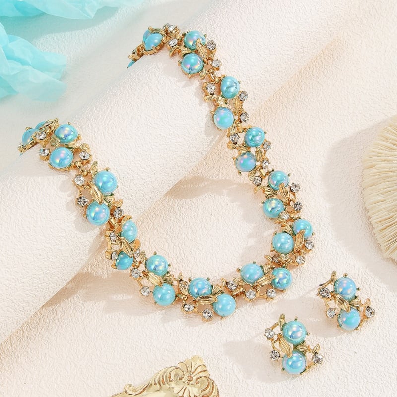 Divatos fülbevalók nyakláncok nőknek közel-keleti esküvői ékszerek környezetbarát ékszerek raktáron