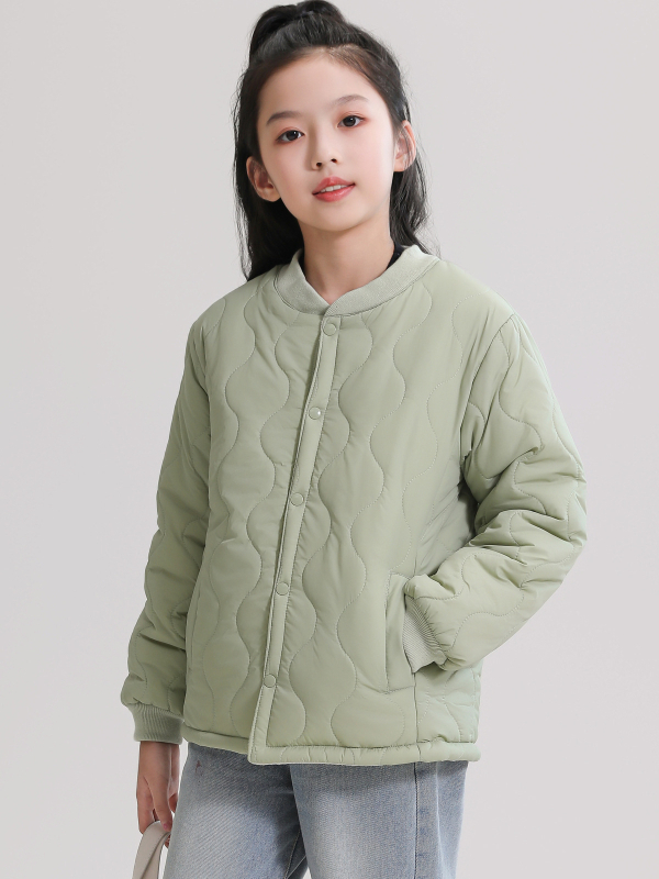 Εξωτερικό εμπόριο εξαγωγών παιδικό μπουφάν με επένδυση από πούπουλο και βαμβάκι, εσωτερικό δοχείο για αγόρια και κορίτσια μαθητές, ζεστό και βελούδινο παλτό για μεγάλα παιδικά ρούχα με επένδυση από βαμβάκι