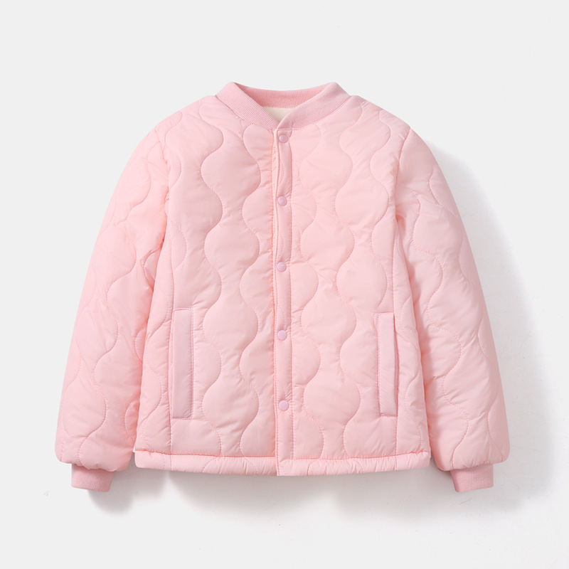 Εξωτερικό εμπόριο εξαγωγών παιδικό μπουφάν με επένδυση από πούπουλο και βαμβάκι, εσωτερικό δοχείο για αγόρια και κορίτσια μαθητές, ζεστό και βελούδινο παλτό για μεγάλα παιδικά ρούχα με επένδυση από βαμβάκι