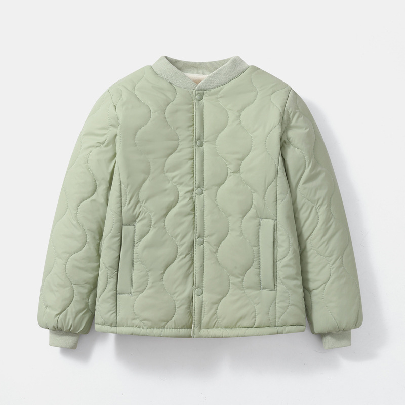 Εξωτερικό εμπόριο εξαγωγών παιδικό μπουφάν με επένδυση από πούπουλο και βαμβάκι, εσωτερικό δοχείο για αγόρια και κορίτσια μαθητές, ζεστό και βελούδινο παλτό για μεγάλα παιδικά ρούχα με επένδυση από βαμβάκι