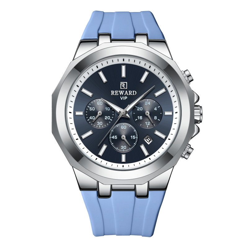 REWARD83966 Meeste Kell Kalender Kvarts Kell Lint Kell Äri Vabaaja Kuue Piniga Meeste Kell